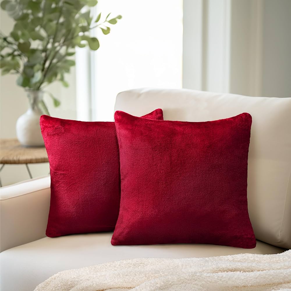枕 Cushion Cover red line Amazon.com: Home Brilliant Red Pillow Covers Decorative